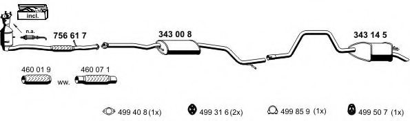 ERNST 030247 Exhaust System